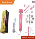 Pink Powerful Deep Tissue Massager - Multi-Speed Handheld Muscle Relief Tool