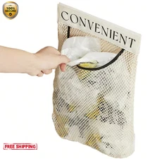 1PC Reusable Bag Organizer - Wall Mounted Trash Bag Storage for Home Use - NEW