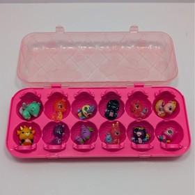 Hatchimals CollEGGtibles Lot of 12 + Case Ultra Rare Beaveery Rare Draggle