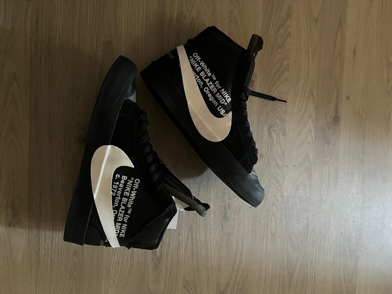 OFF WHITE X NIKE Blazer Nike Off White The Ten Mid Grim Reaper taglia 42 EU
