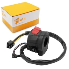 Handlebar Start Kill Stop Switch Headlight for Suzuki GSXR600 GSXR750 2006-2007