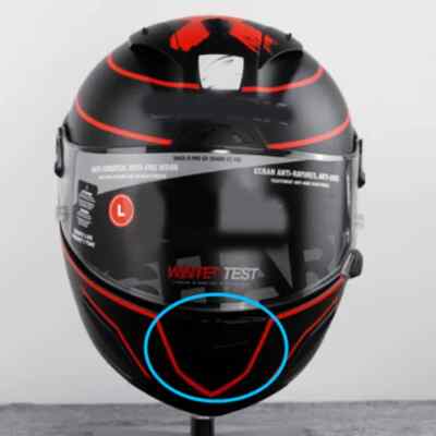 For SHARK RACE R PRO GP Motorcycle Helmet Accessories Chin Vent Breath  Guard