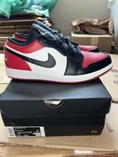 Air Jordan 1 Low “Bred Toe” Size 11.5 - Damaged Box