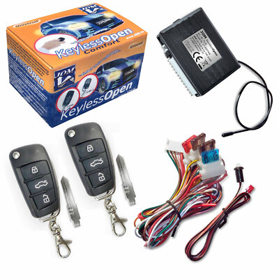 Premium Radio Remote 2x Handheld Transmitter Central Lock SET Many Vehicles