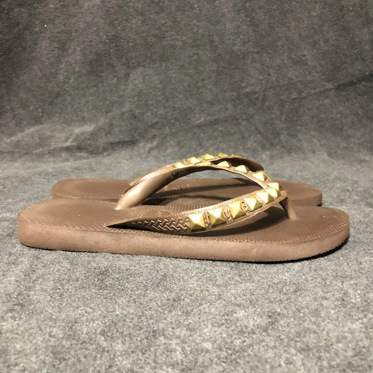 Havaianas studded flip flops new arrivals