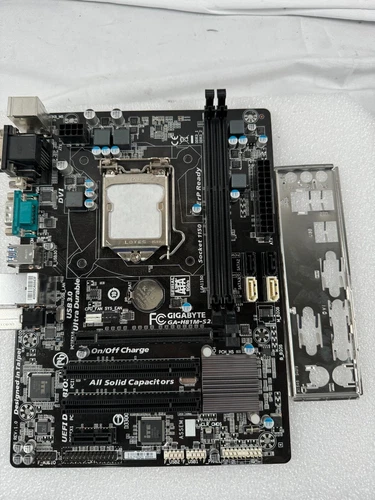 Gigabyte GA-H81M-S2PV LGA 1150 DDR3 mATX Motherboard w/ I/O Shield; Tested