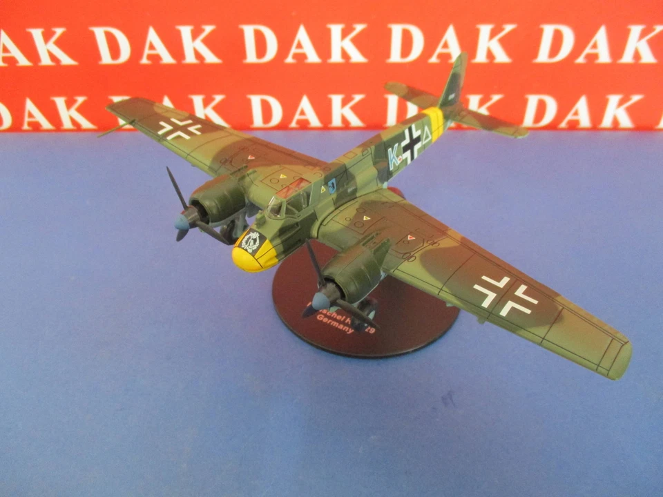 Die cast 1/72 Modellino Aereo Aircraft Henschel Hs 129B-1 Germany - Immagine 2 di 4