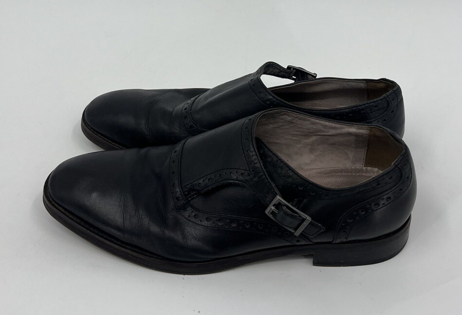 Johnston and Murphy Monk Strap Mens Size 10 M Bla… - image 4