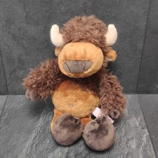 Nici Büffel Big Bow Wild Friends Bison Stofftier Plüsch Ca. 27cm Groß 