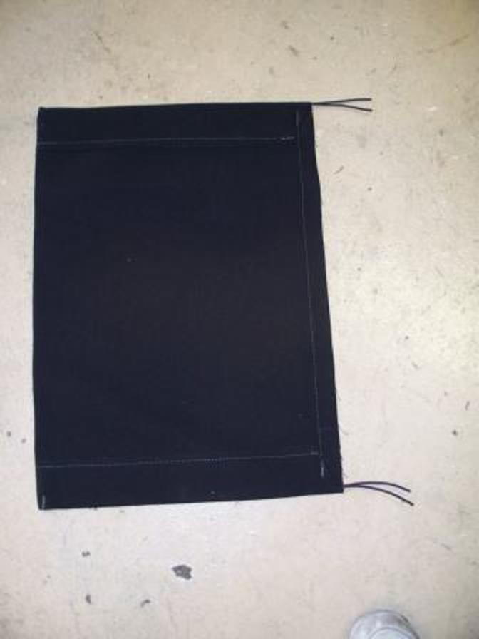 8" Black Sunbrella Fender Cover eBay