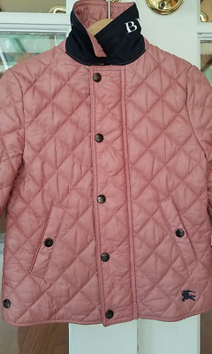 BURBERRY ピンク モノグラムメッシュジャケット12Y BURBERRY ピンク