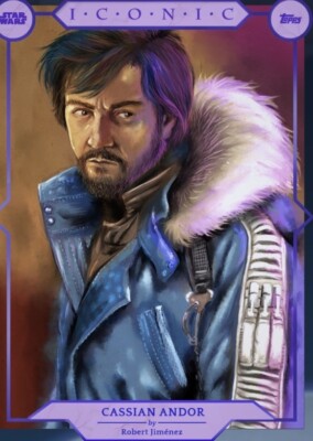 [DIGITAL] Topps Star Wars - Cassian Andor - Iconic 24 - Purple
