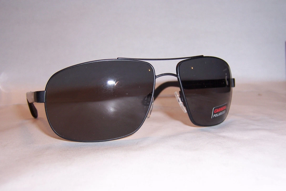 NEW Carrera Sunglasses 8003 S 94X C3 BLACK GRAY POLARIZED