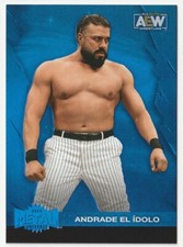 2022 SkyBox Metal Universe AEW Blue Spectrum #35 Andrade El Idolo