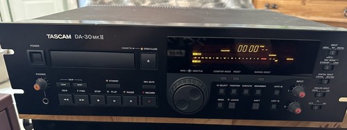 Tascam DA30 MkII 3U Deep Rack Mountable DAT Recorder 700621092360 | eBay