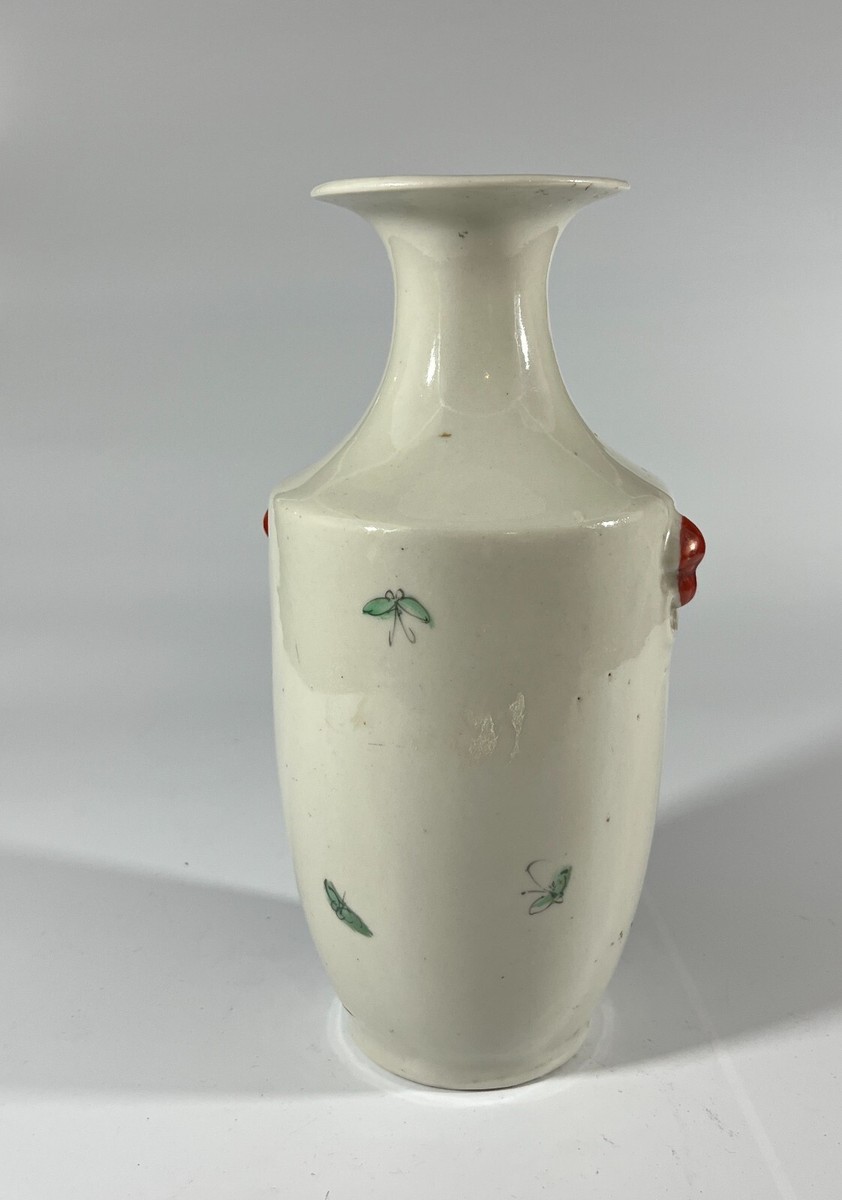 ローズファミリー 41CM Xianfeng Old Chinese Famille Rose Vase W/figure N934 | eBay