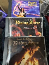 3 Cd YNGWIE MALMSTEEN- FIRE AND ICE,rising Force And Marching Out