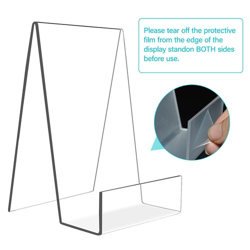 Acryl Buch Display Ständer Fotorahmen Broschüre Kunstwerk Halter Kochbuch Halter - Bild 3 von 14