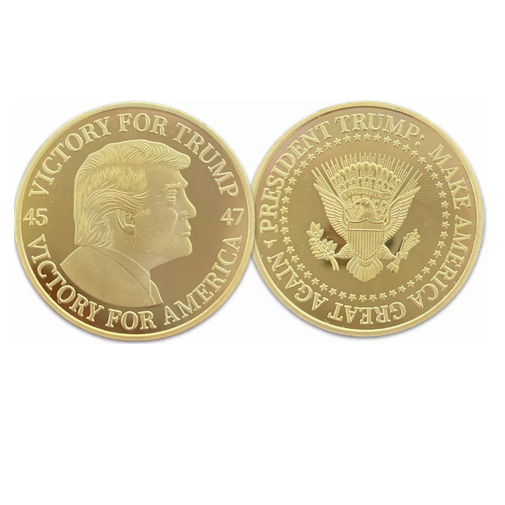 2024 President Donald Trump Victory Coin 45th 47th