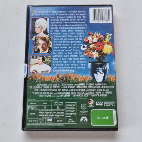On a Clear Day You Can See Forever (DVD, 1970) PAL Region 4 (Barbra Streisand) - Picture 3 of 5