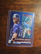 2022 Donruss Optic Diamond Kings Mitch Haniger Blue Velocity Prizm 28/99 #12 SP