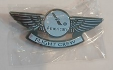 American Airlines Flight Crew Wings Pin Junior Kiddie Kids, NEW with ®️ symbol 