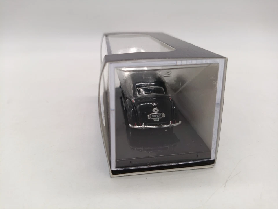 Mercedes Benz 300C W186 black 38312 1/87 H0 RICKO Brekina Busch §§ - Immagine 3 di 4