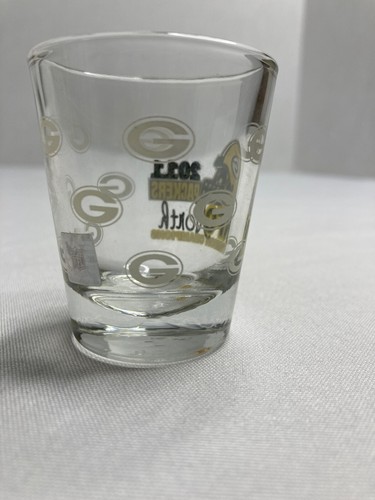 2011 NFL Green Bay Packers NFC North Division Champions Shot Glass - Licensed - Picture 7 of 8