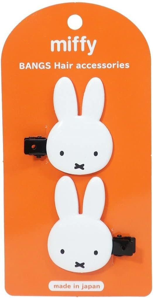 SHOBIDO miffy Die Cut Bangs Clip Hair Accessories Japan | eBay