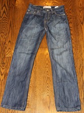 Levi  s 514 Boys Size 14 27 27 Jeans Straight Fit