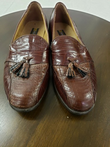 Stacy Adams Mens Slip on Loafers Tassel 
