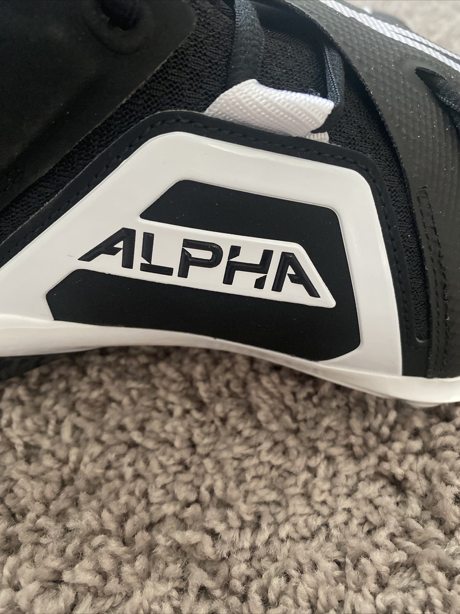 Nike Alpha Menace Detachable Football Black Cleats DR5662  display picture 2