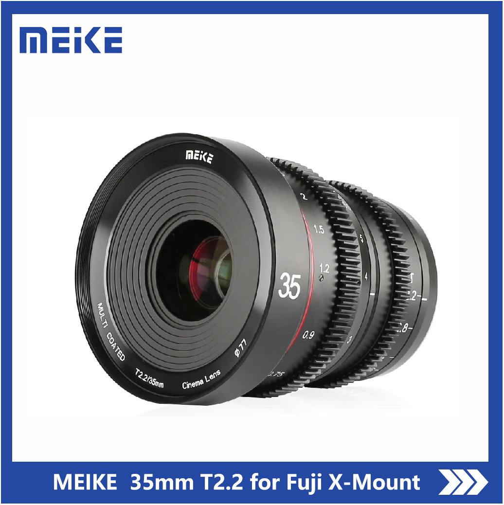 Meike 35mm T2.2 Large Aperture Manual Focus Prime Low Cine