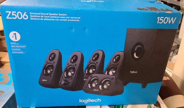 Logitech Z506 5 1 Surround Sound Speaker System For Sale Online Ebay