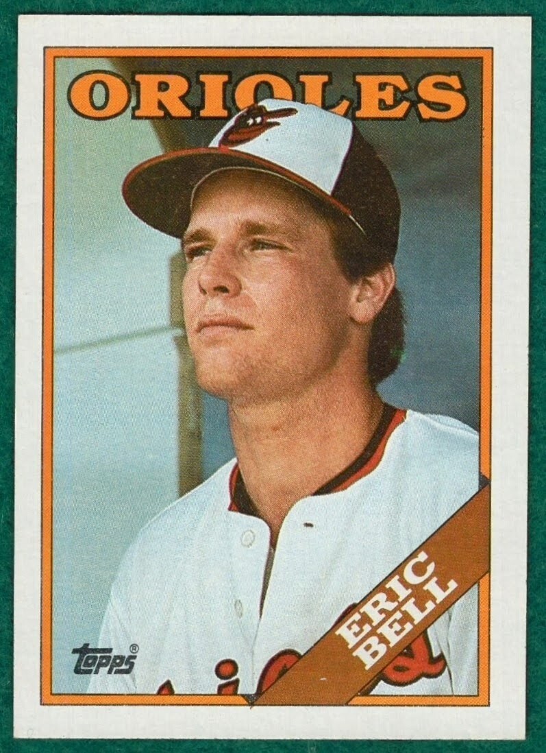 スポーツ選手 1988 BASEBALL CARD No.300 1988 Topps Baseball Card George Bell Toronto Blue Jays #590