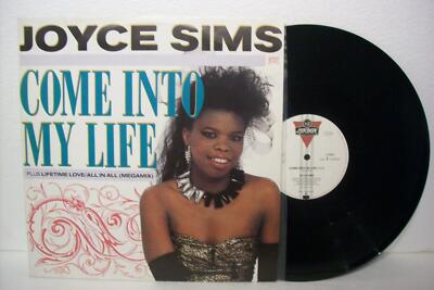 12'' JOYCE SIMS---COME INTO MY LIFE (EX)