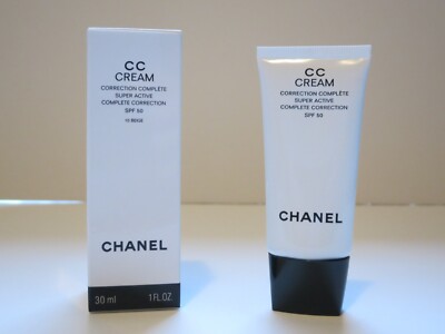 CHANEL CC CREAM SUPER ACTIVE CORRECTION SUNSCREEN SPECTRUM SPF 50