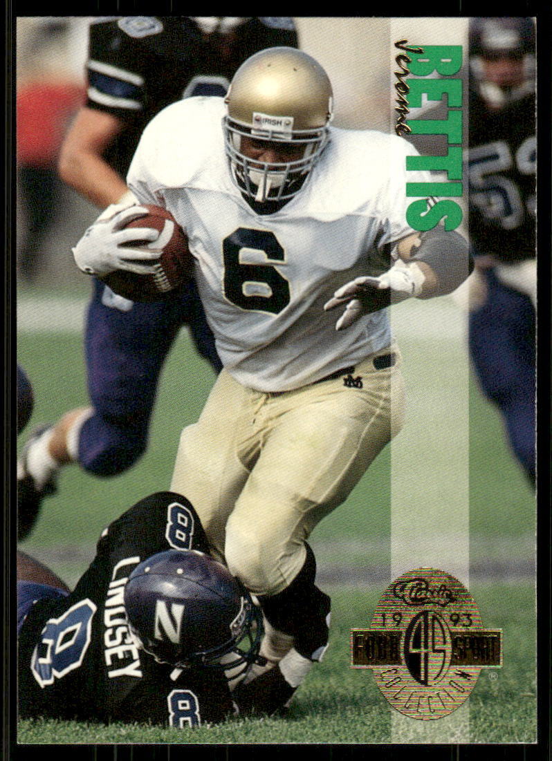 1993 Classic Four Sport #100 Jerome Bettis
