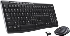 Logitech MK270 Wireless Keyboard and Mouse Combo.