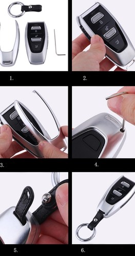 Aluminum Alloy Key Fob Case Cover for Aston Martin DBX AML-KEY-1109 MY83-654024A - Picture 9 of 12
