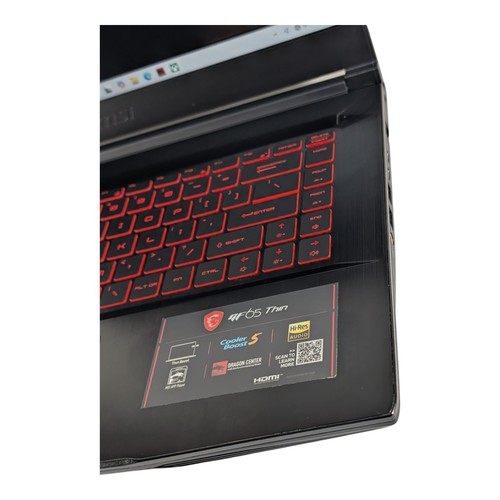 MSI GF65 Thin 15.6" (512GB I7 10th Gen. 2.6GHz 8GB 512GB) Gaming Laptop 10SDR - Picture 5 of 10