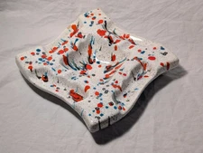 Vintage Kelleys Ceramic Mid Century Splatter Ashtray