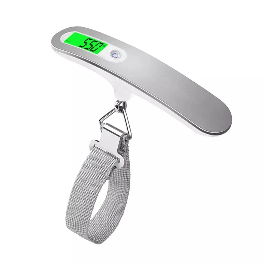 Digitale LCD-Kofferwaage 10g bis 50kg elektronische gepäck Hängewaage Reisewaage