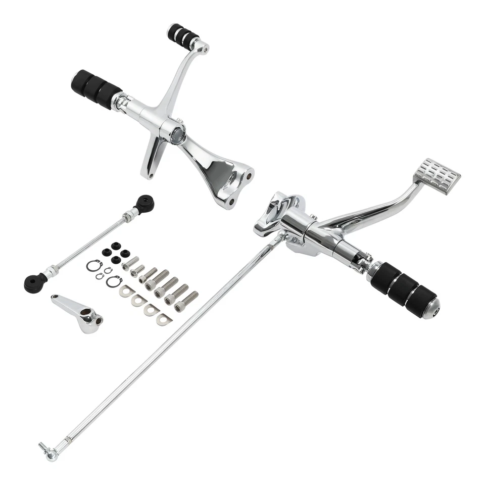 Forward Controls Pegs Levers Linkages Fit For Harley Sportster XL883 1200 04-13 - Image 2 of 4