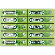 WRIGLEY'S DOUBLEMINT Chewing Gum Bulk Pack, 5 Stick Pack of 40 