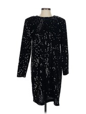 NWT H By Halston Women Black Cocktail Dress S