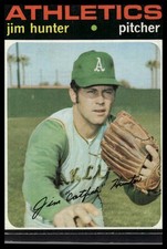 1971 Topps #45 Jim Hunter
