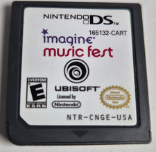 Imagine Music Fest Ubisoft Nintendo DS Game Cartridge (No Box/Case)