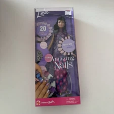  LEA Barbie Amazing Nails Mattel Beautiful New In Box