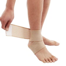 2 PCS Ankle Braces for Men Women Ankle Compression Sleeve Long Wraps Plantar ...